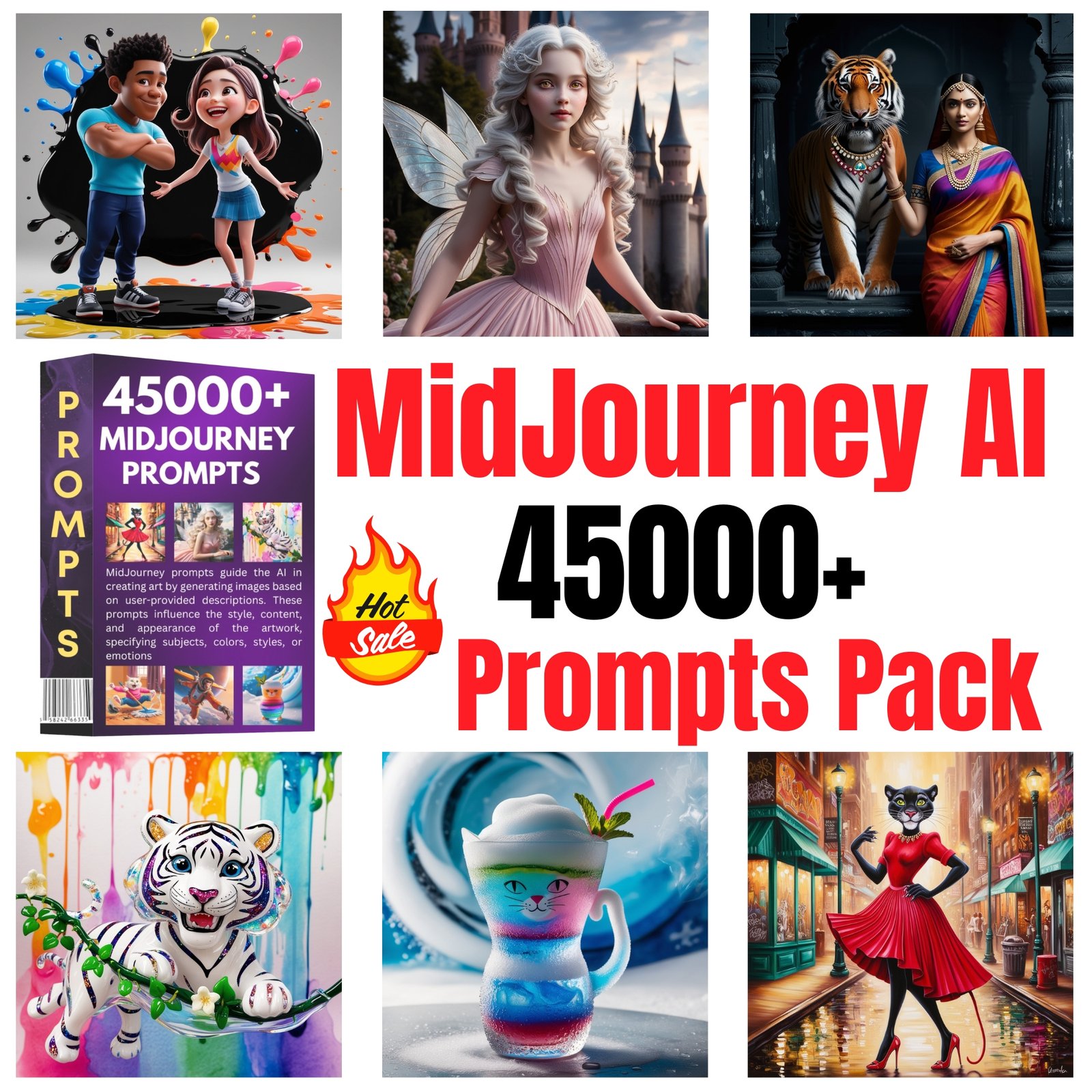45000+ MidJourney AI Prompts