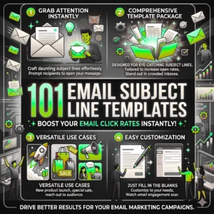 101 Email Subject Line Templates - Increase Email Clicks