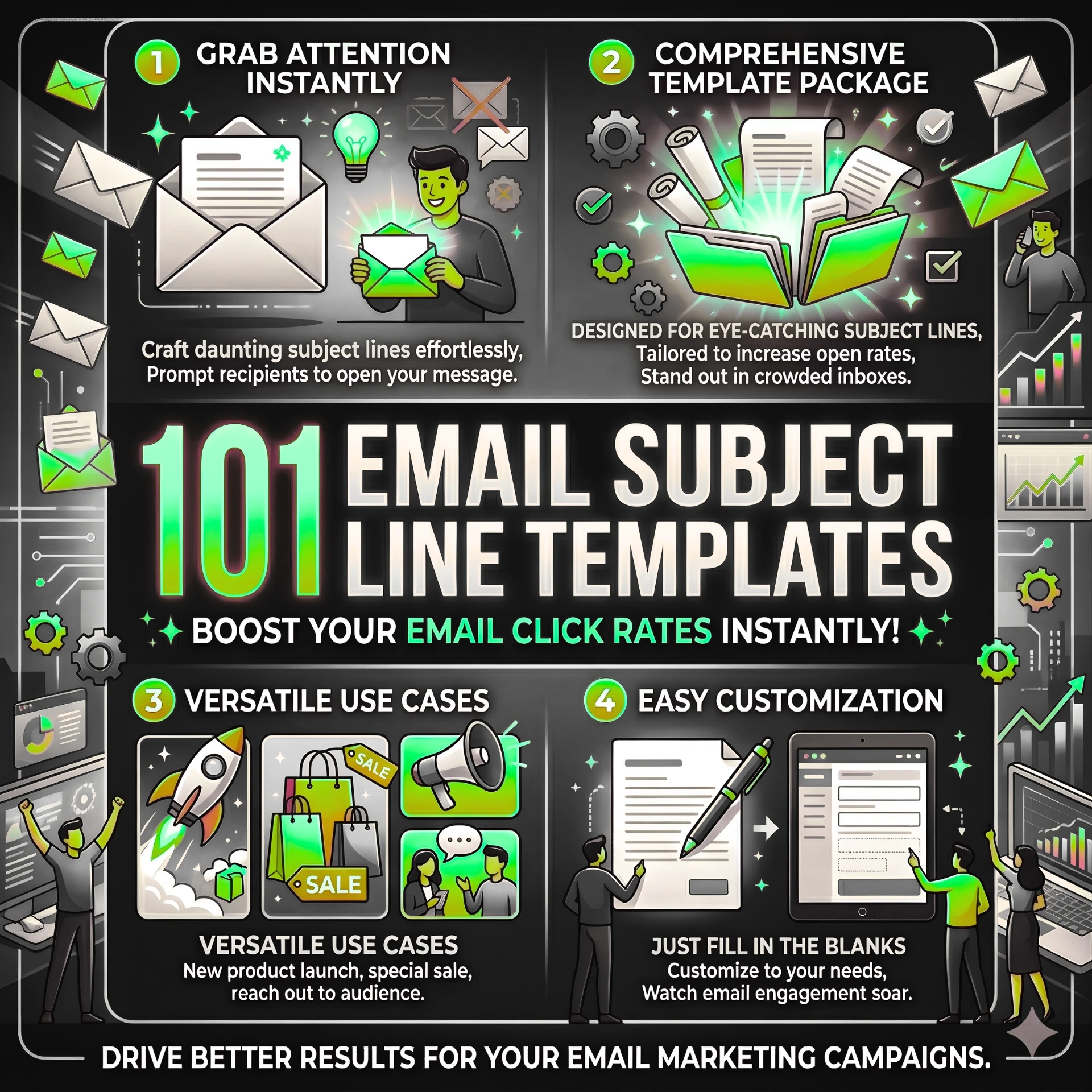 101 Email Subject Line Templates - Increase Email Clicks