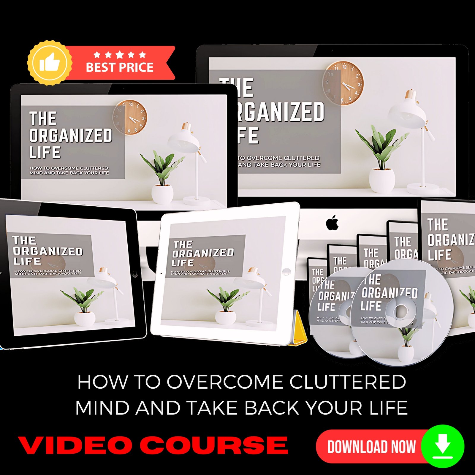 The Organized Life Upgrade Package (Masterclass Video Course)