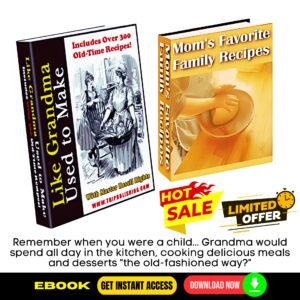 Grandma & Mom's Recipes -Bundle (eBooks)