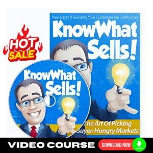 Know What Sells (Video Training)