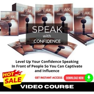 Speak With Confidence Upgrade Package (Masterclass Video Course)
