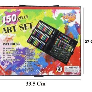 Color Kit Art Set for Kids,150 Pieces Drawing Kit