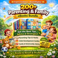 200+ Parenting & Family eBooks Bundle – Expert Guidance + Resell Rights!