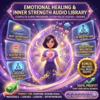 Emotional Healing & Inner Strength Audio Library