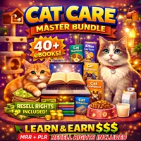 Cat Care Master Bundle โ 40+ eBooks + Resell Rights!