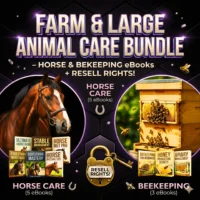 Farm & Large Animal Care Bundle โ Horse & Beekeeping eBooks + Resell Rights!
