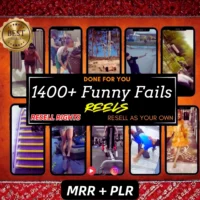 1400+ Funny Fails Reels Bundle – Viral Content + Resell Rights!