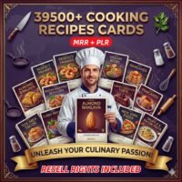 39,500+ Cooking Recipe Cards Bundle – Ultimate Kitchen Vault + Resell Rights!