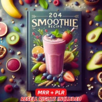 204 Smoothie Recipes Bundle + BONUS Cookbook 133 – Healthy Drinks + Resell Rights!