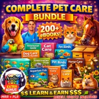 Complete Pet Care Bundle โ 200+ eBooks + Resell Rights!