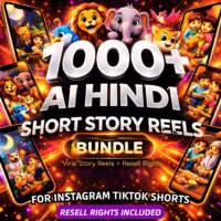 1000+ AI Hindi Short Story Reels Bundle