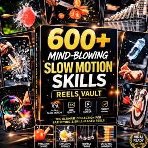 600+ Mind-Blowing Slow Motion Skills Reels Vault