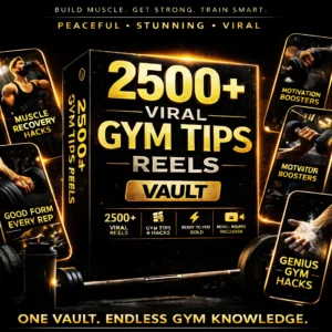 2500+ Viral Gym Tips Reels Vault