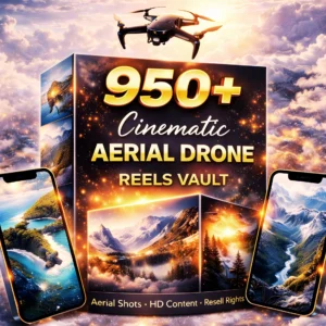 950+ Cinematic Aerial Drone Reels Vault